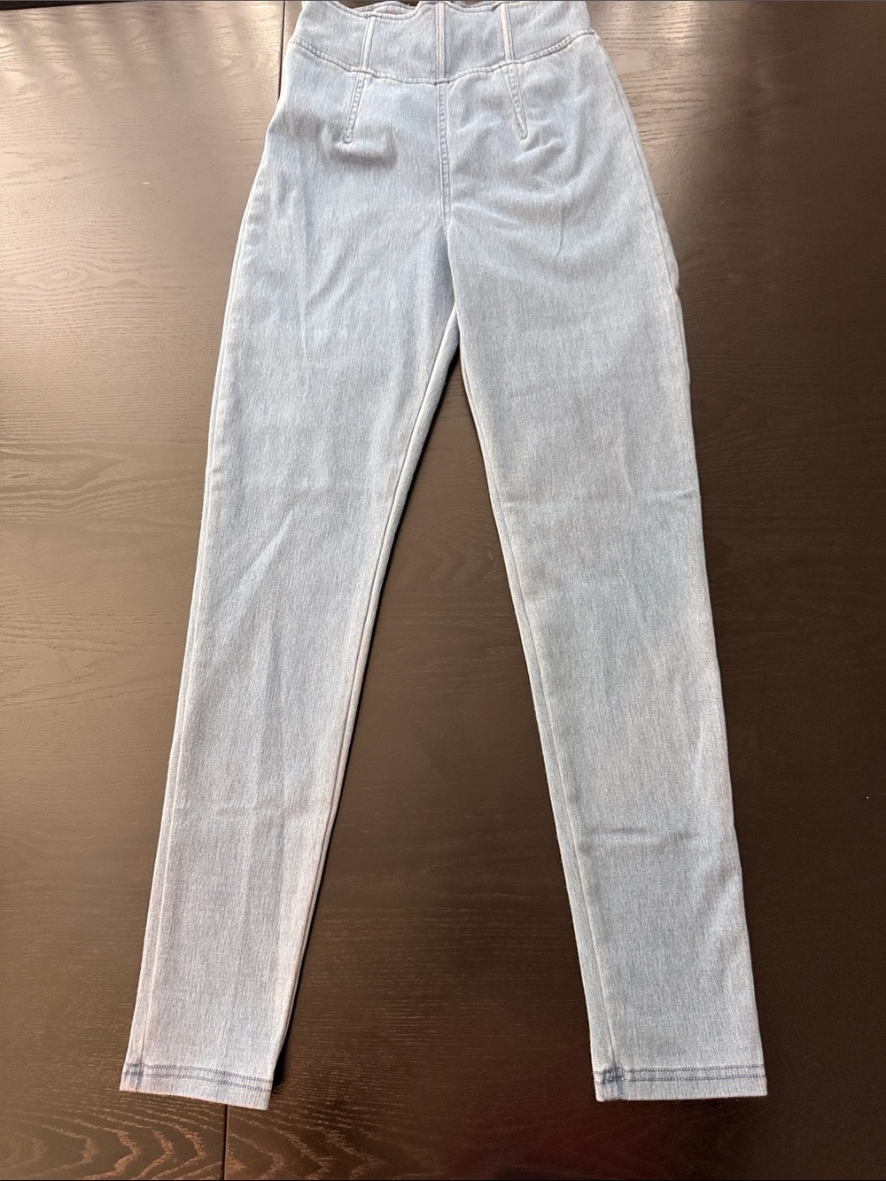 JLUX Label - Light Blue High-Rise Skinny Jeggings